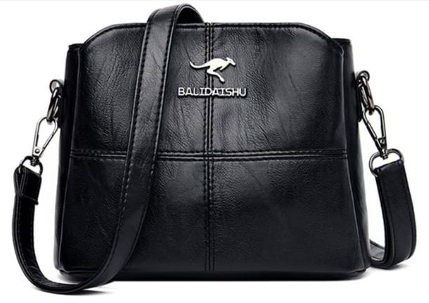 Bolsa de Couro de Alça Transversal - Bali
