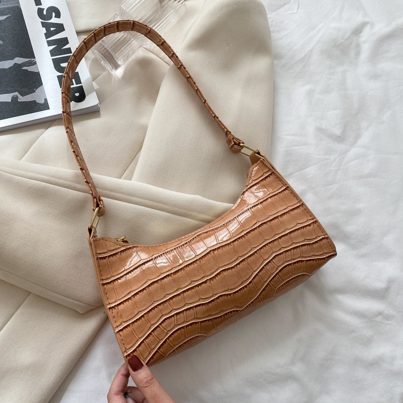Bolsa de Ombro de Couro - Flower Luxury