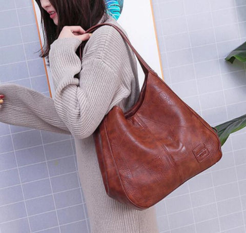 Bolsa De Couro Feminina - Euro