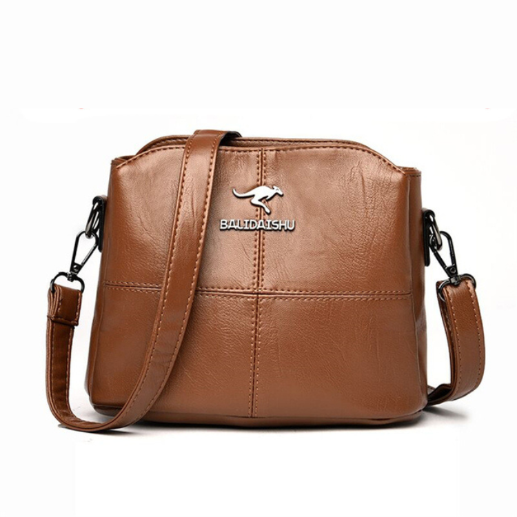 Bolsa de Couro de Alça Transversal - Bali