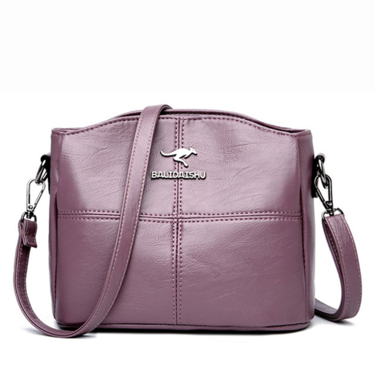 Bolsa de Couro de Alça Transversal -  Bali