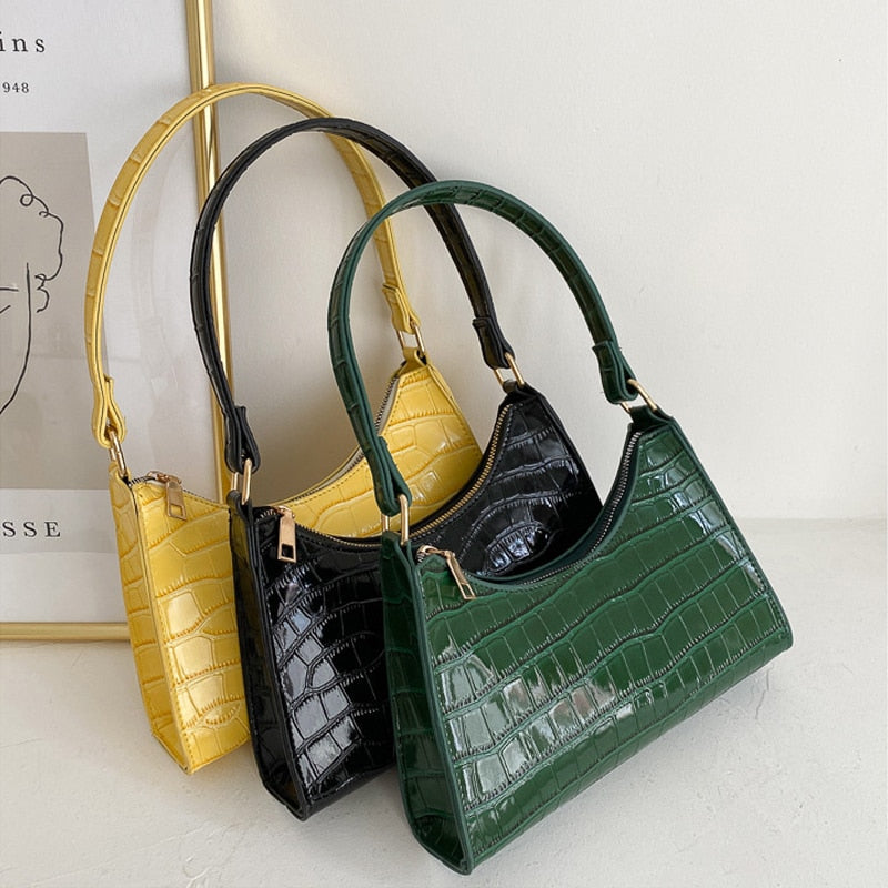 Bolsa de Ombro de Couro - Flower Luxury
