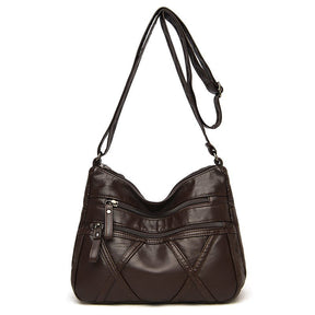 Bolsa de Couro Transversal - Letícia