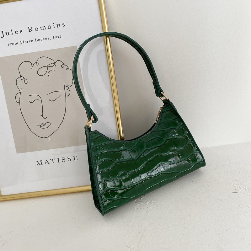 Bolsa de Ombro de Couro - Flower Luxury