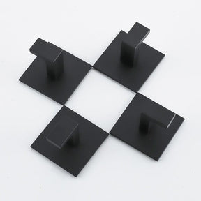 Gancho Porta Toalha de Parede Preto