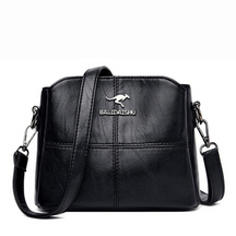 Bolsa de Couro de Alça Transversal -  Bali
