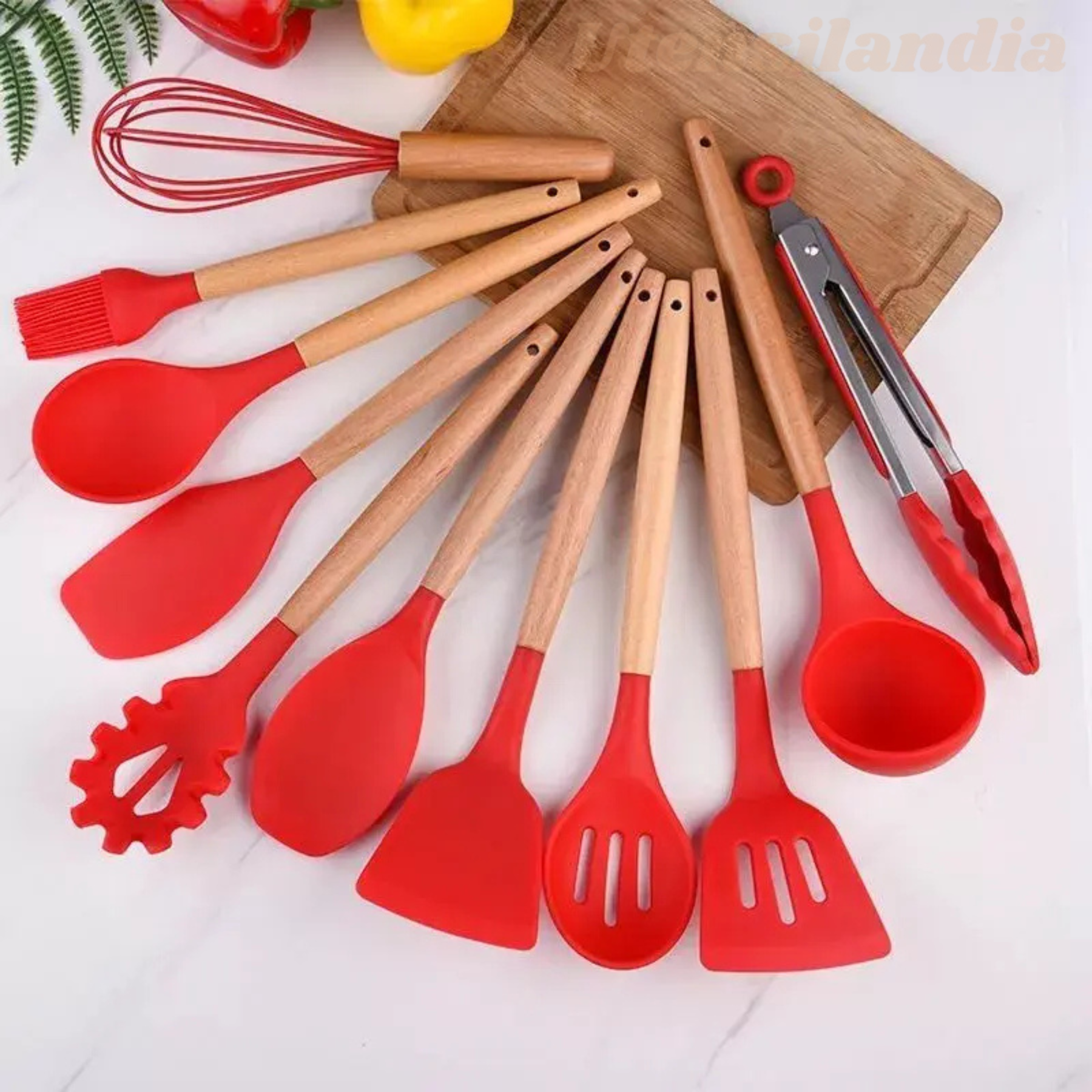 Kit 12 Utensílios De Cozinha